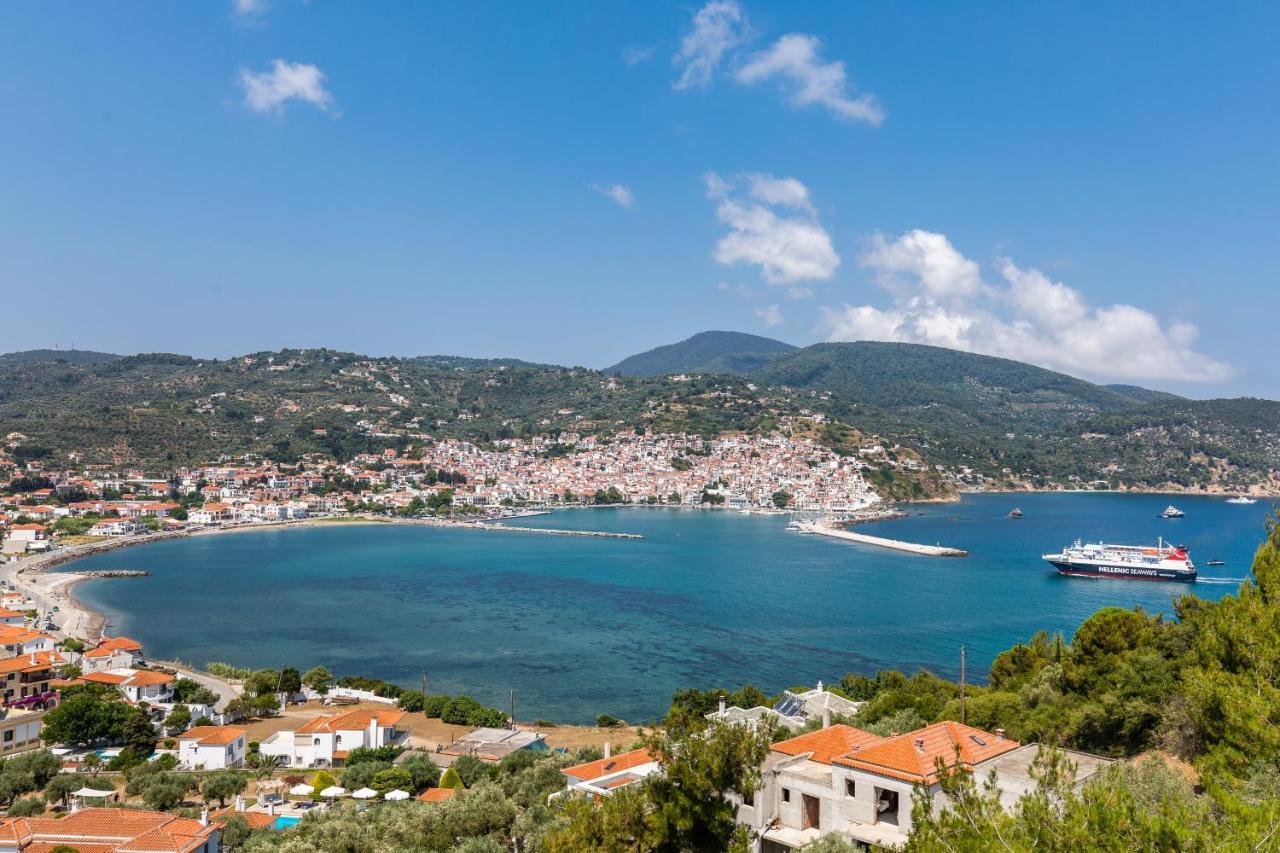 Aegeon Hotel Skopelos Exterior foto